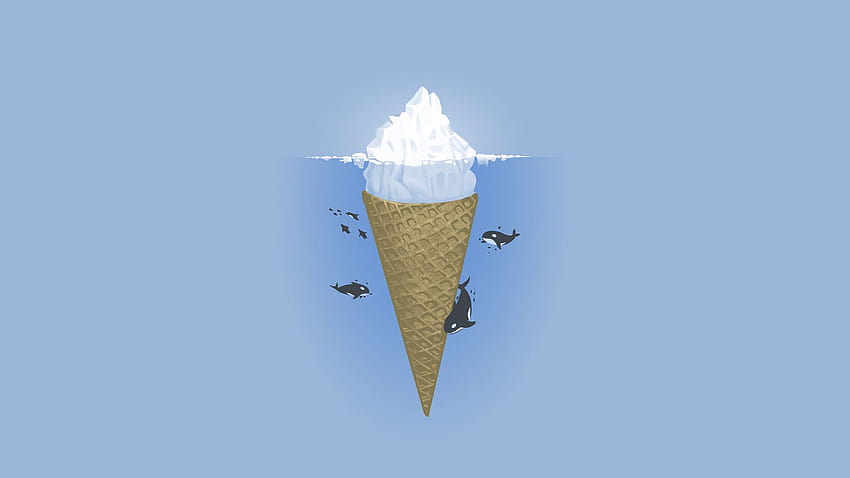 1920x1080 oceano, iceberg, minimalismo, orche assassine, gelato, mare pieno, tv, f, sfondi Sfondo HD