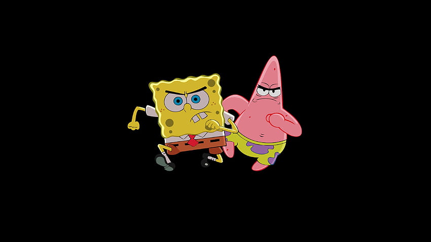 Patrick Star und Spongebob, Cartoons, SpongeBob und Patrick HD-Hintergrundbild