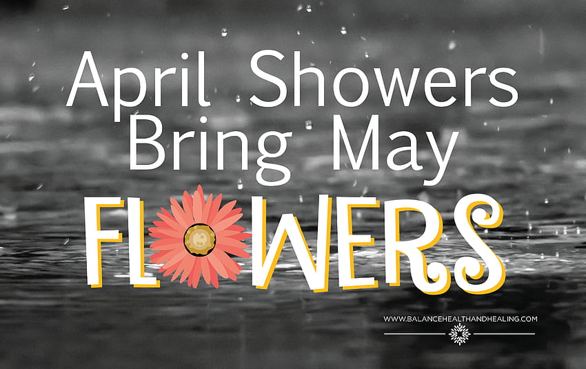 エイプリル シャワーは 5 月の花をもたらす 高画質の壁紙