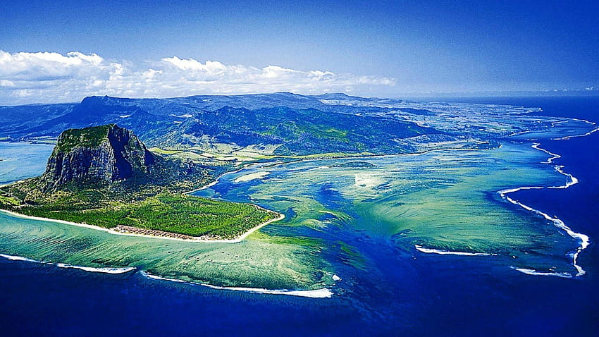 Mauritius otok 2 slike za i pozadinu HD duvar kağıdı