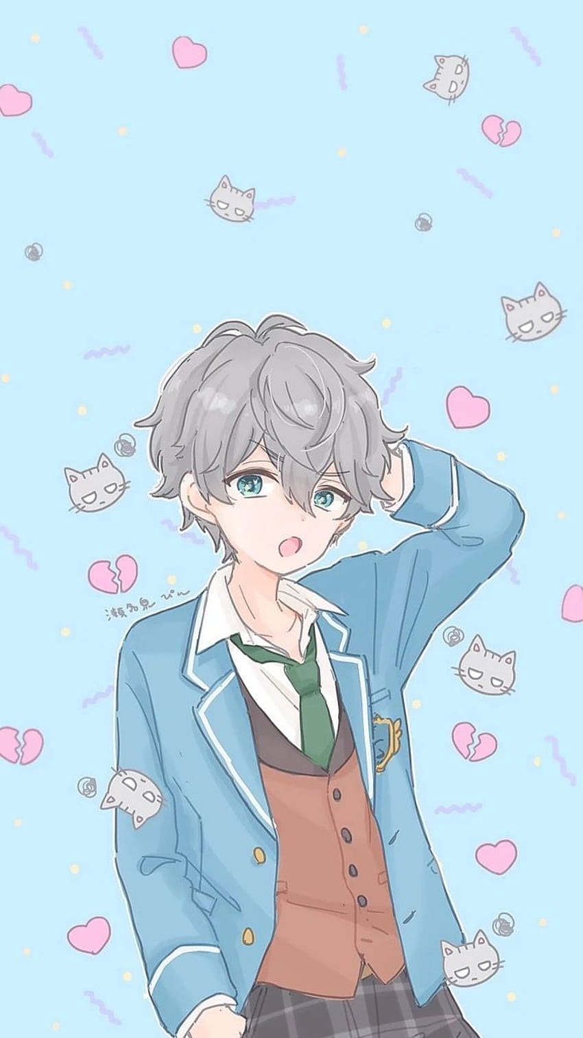 Anime Kawaii Boy, anime boy kawaii HD phone wallpaper