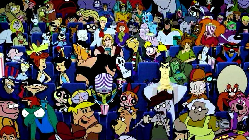 Vieux dessins animés des années 90 Fond d'écran HD