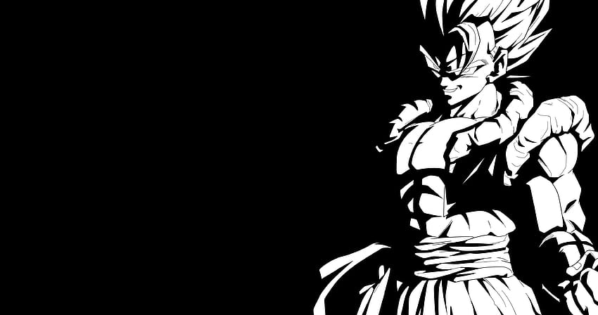 Super Gogeta Black and White by RayzorBlade189 on [4096x2160] for your , Mobile & Tablet, black and white pc HD wallpaper
