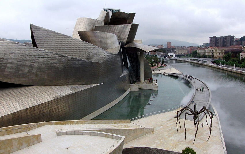 Guggenheim Museum, bilbao HD wallpaper