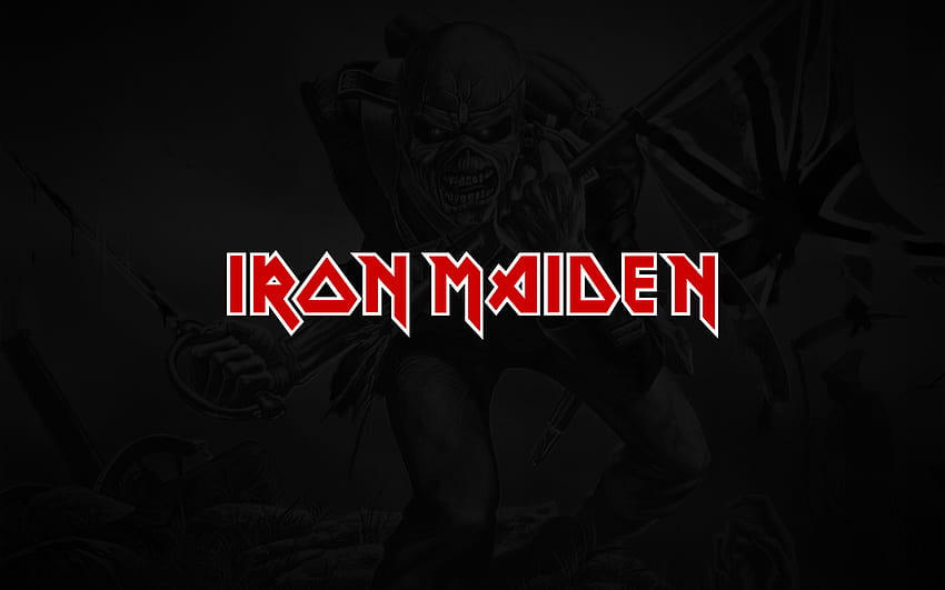 30 Cover of Iron Maiden Logo in Full HD wallpaper