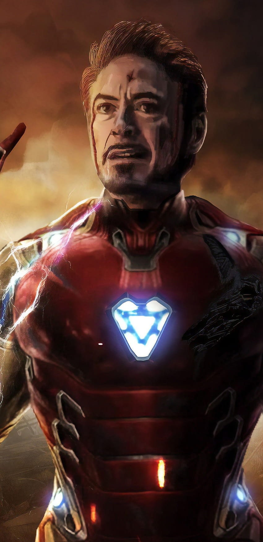 Avengers: Endgame Iron Man Tony Stark Infinity Stones, iphone 11 pro iron man HD phone wallpaper