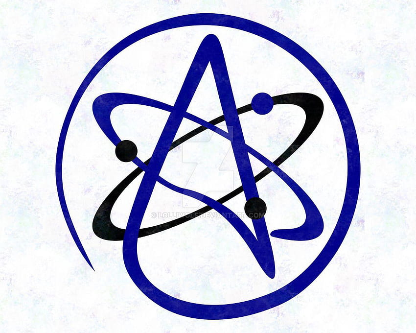 Sciencey Atheism Symbol by itzcitlalli, atheist symbol HD wallpaper