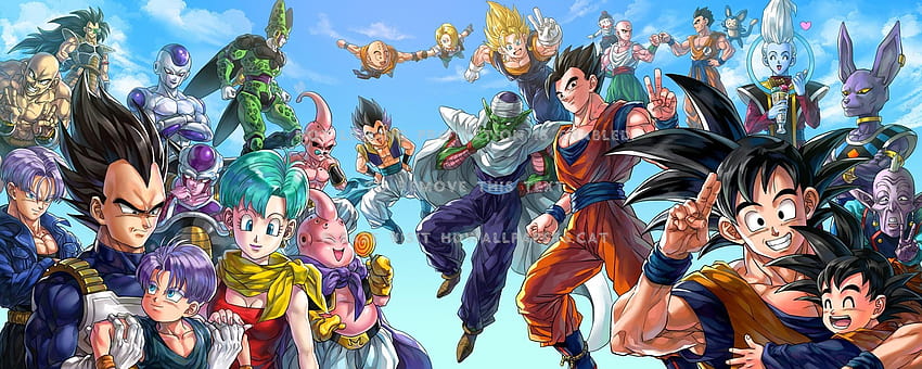 Anime für Youtube-Kanalkunst, Youtube-Banner Goku HD-Hintergrundbild