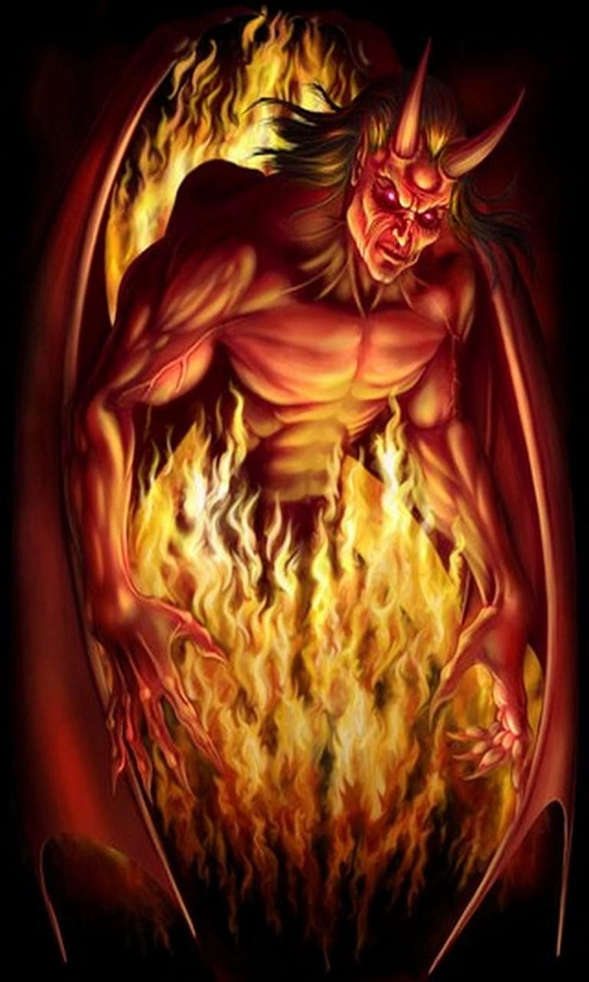Satan Backgrounds, god vs satan HD phone wallpaper