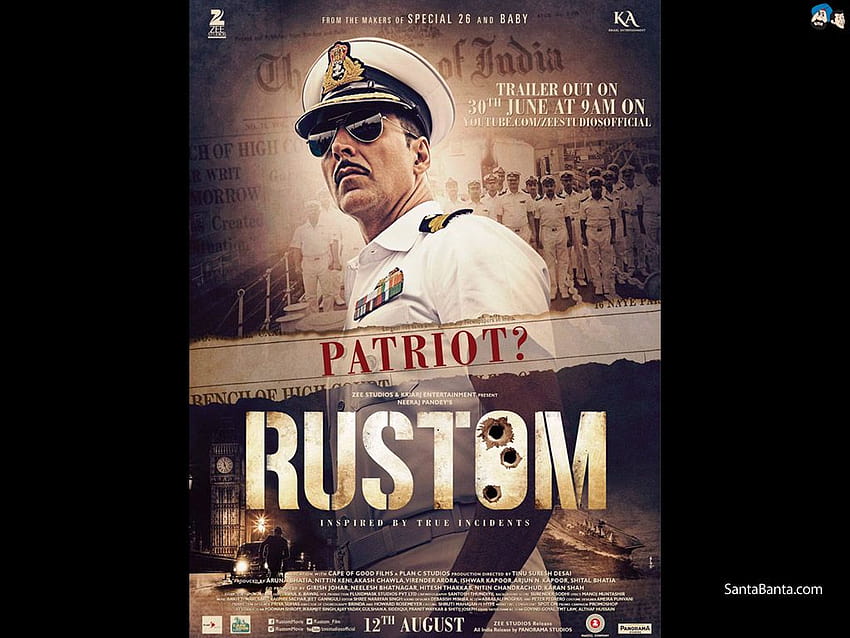 Rustom Movie HD wallpaper Pxfuel