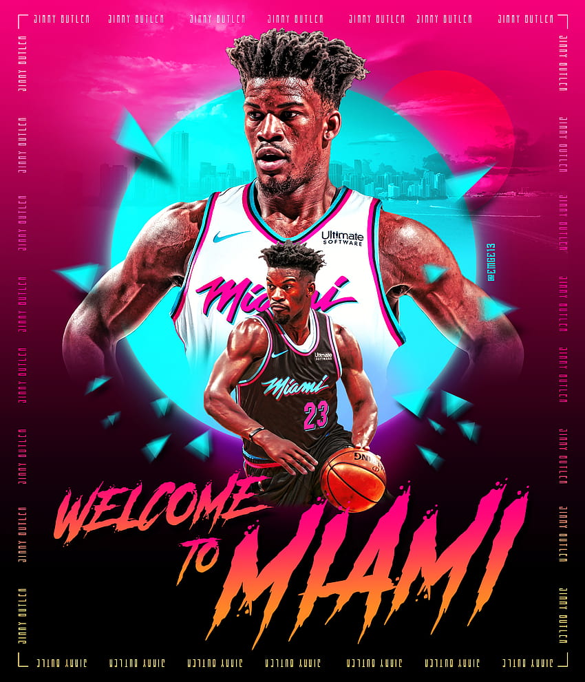 I made a phone wallpaper for every NBA team here is the one I made for the  Heat hope yall enjoy it  rheat
