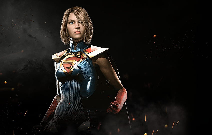 game, fighting, Supergirl, NetherRealm Studios, Injustice 2, Kara Zor HD wallpaper