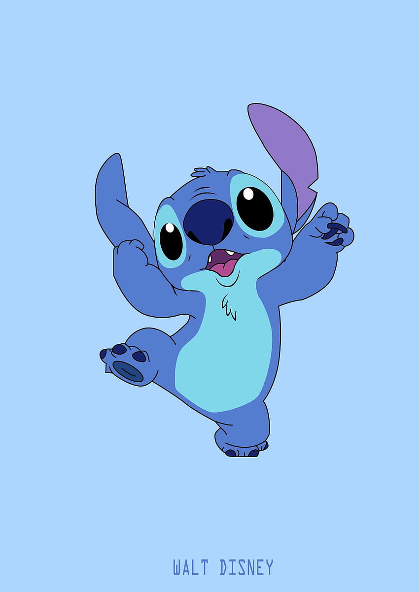 Stitch posted by Zoey Peltier, baby stitch HD phone wallpaper
