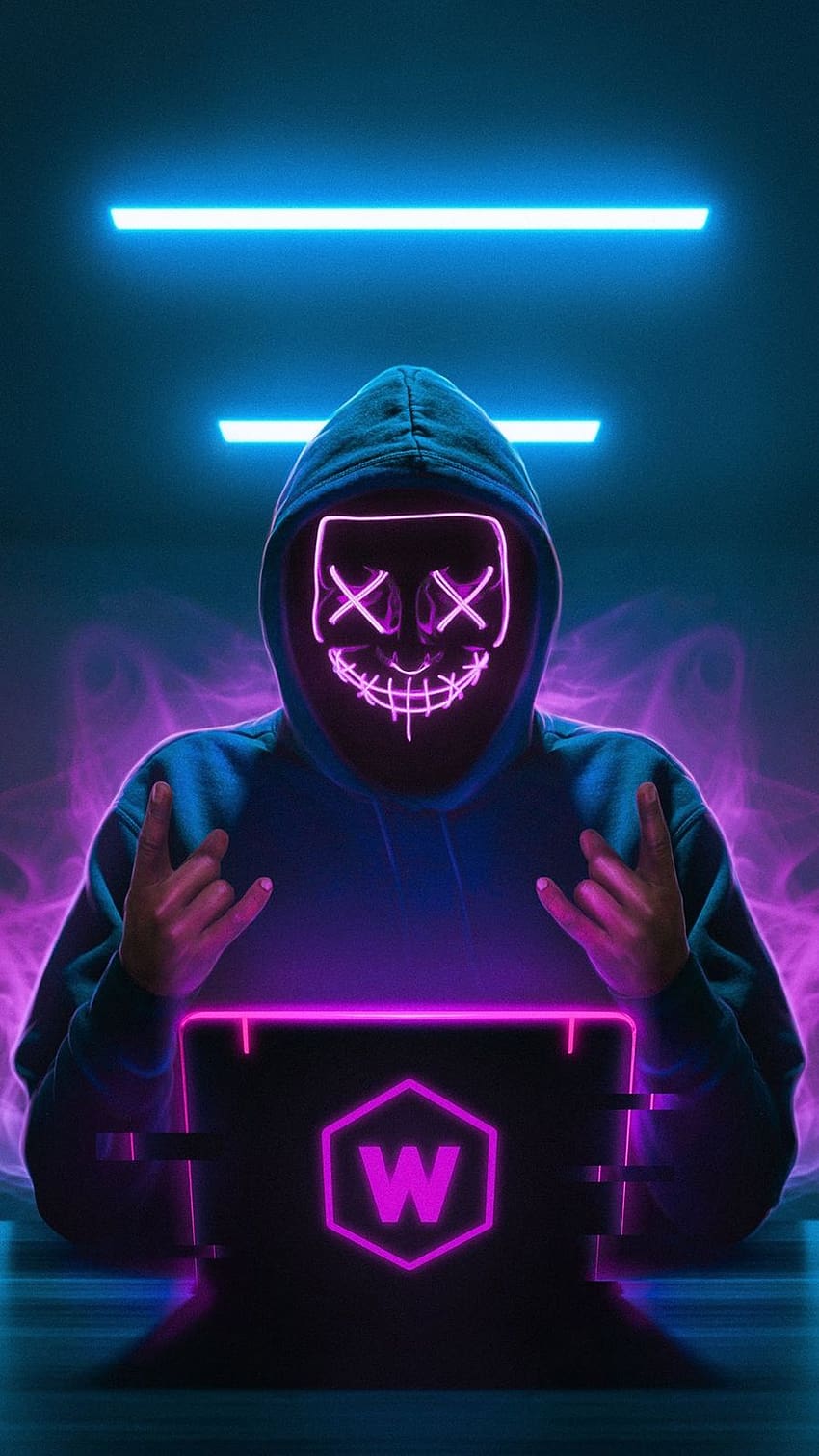 hacker, hoodie HD phone wallpaper
