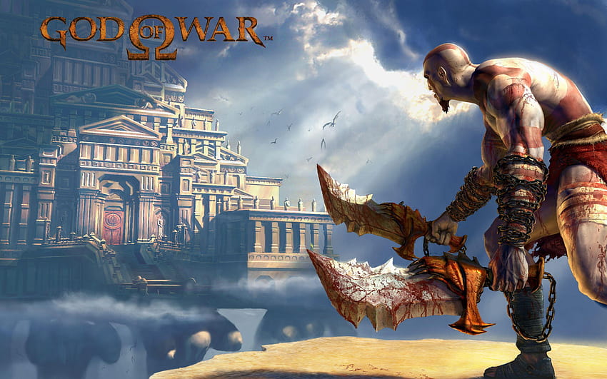 God of War 2 Game, action games scenes HD wallpaper
