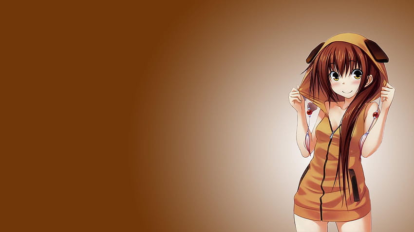 Anime Girl Wearing A Hoodie, anonymous girl HD wallpaper | Pxfuel