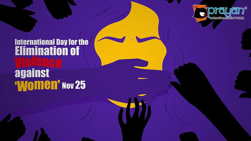 Przypnij Ważne dni i wydarzenia, zatrzymaj przemoc kobiet Tapeta HD