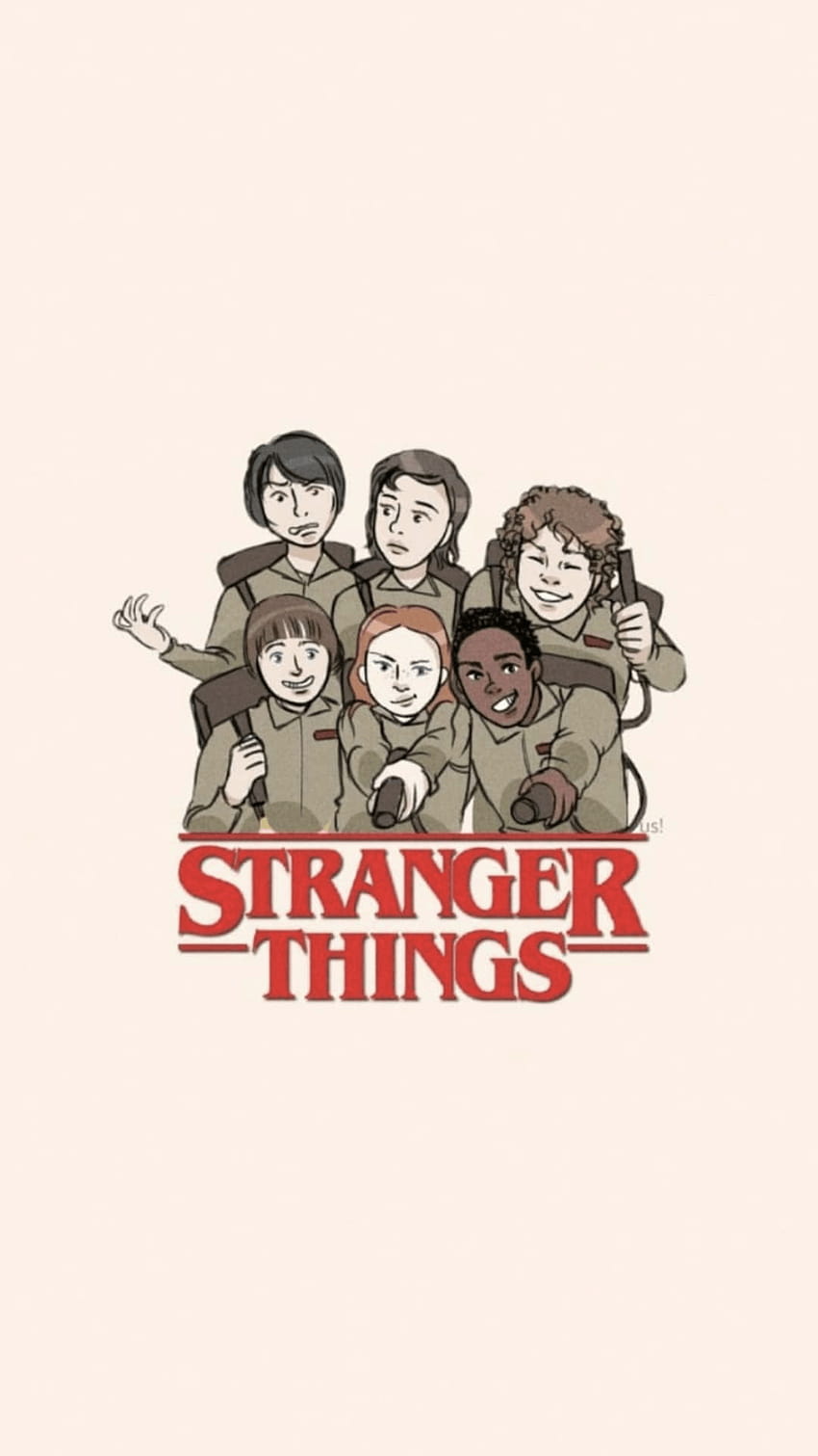 Stranger Things, przypadkowe rzeczy Tapeta na telefon HD
