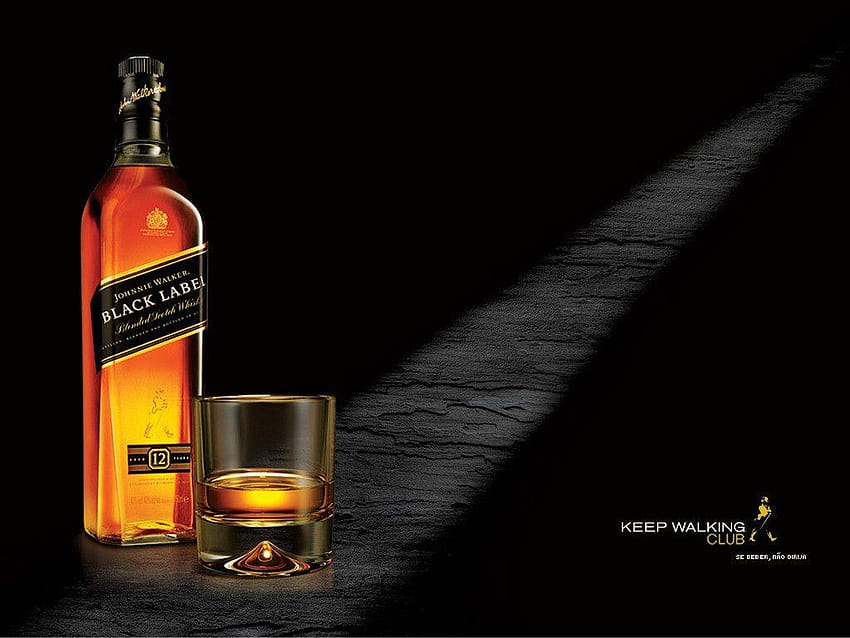 Johnnie Walker Black Label – Fret de marque Fond d'écran HD