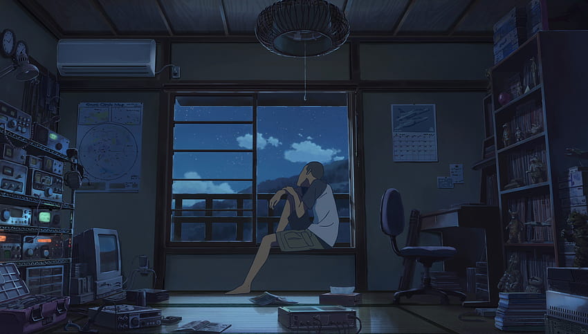 Kimi no Na wa, late night anime aesthetic HD wallpaper