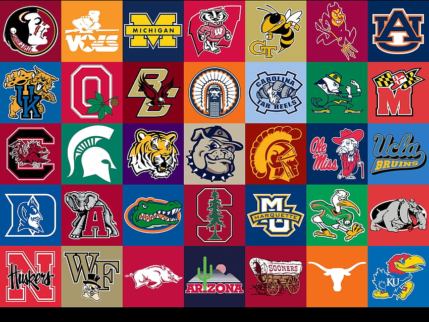 college football logos college football logos college football logos [1365x1024] for your , Mobile & Tablet, college logo HD wallpaper