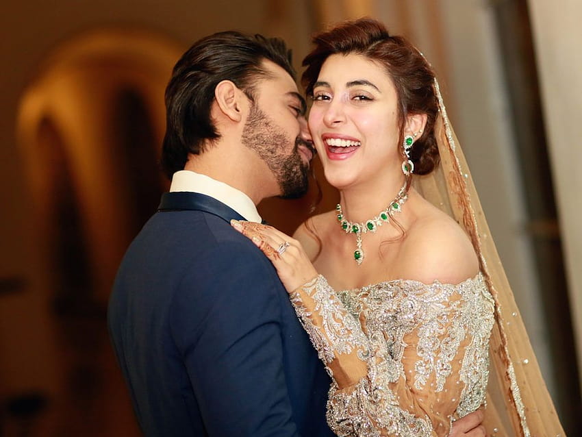 Urwa Farhan Wedding: Farhan Saeed 부부에게 행복한 이유는 다음과 같습니다. HD 월페이퍼