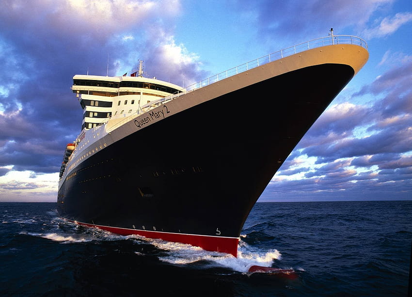 Neue kulinarische Erlebnisse werden auf Cunards Queen Mary 2 Remastered, dem Queen Mary-Schiff, vorgestellt HD-Hintergrundbild