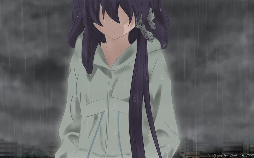 悲しいアニメの女の子 22157、悲しいアニメのプロフィール 高画質の壁紙