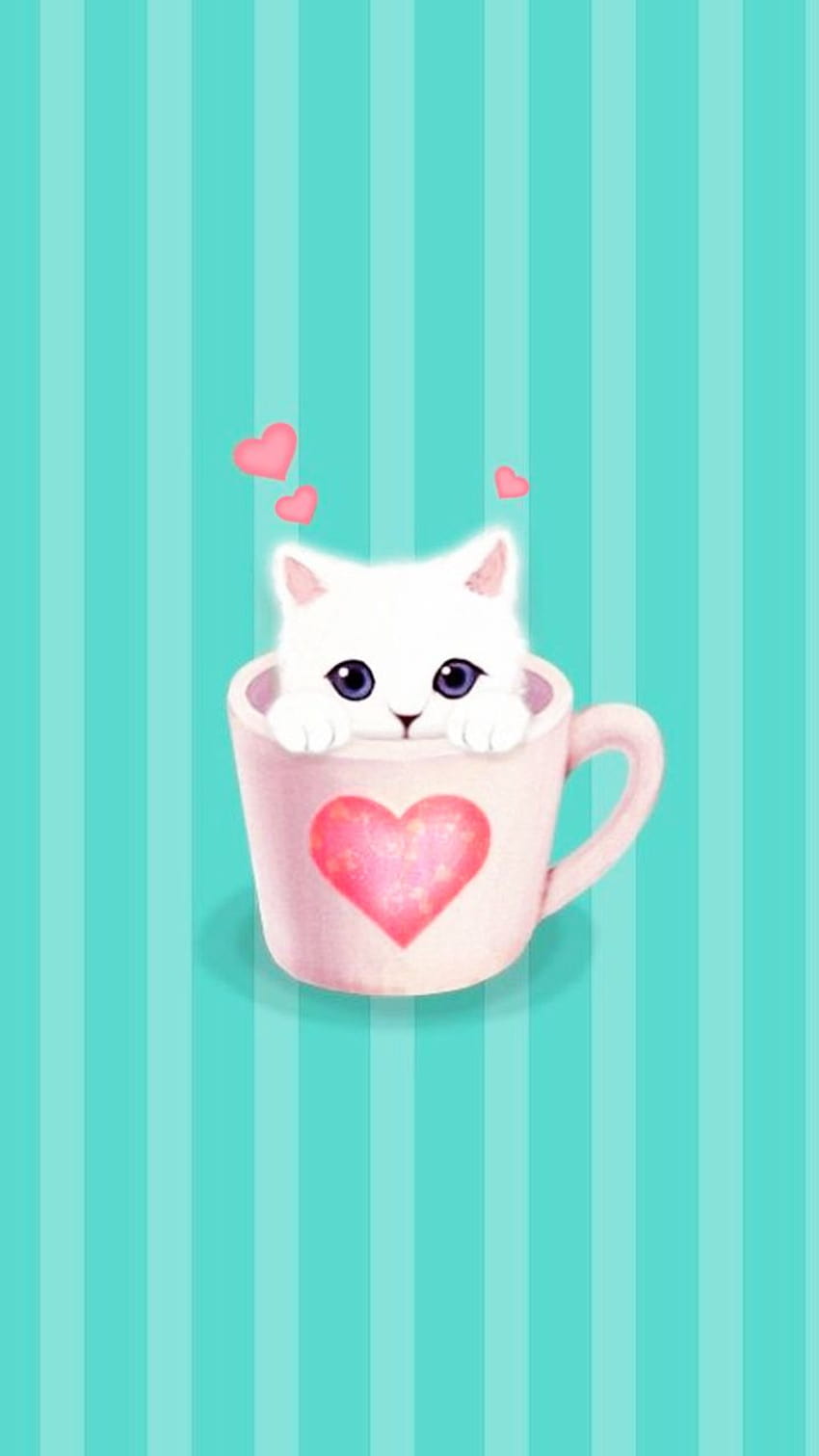 45 I Love You ideas, mug cat HD phone wallpaper