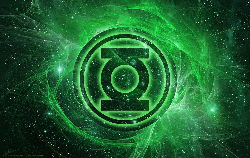 Green Lantern Corps by Laffler、ランタンの誓い 高画質の壁紙