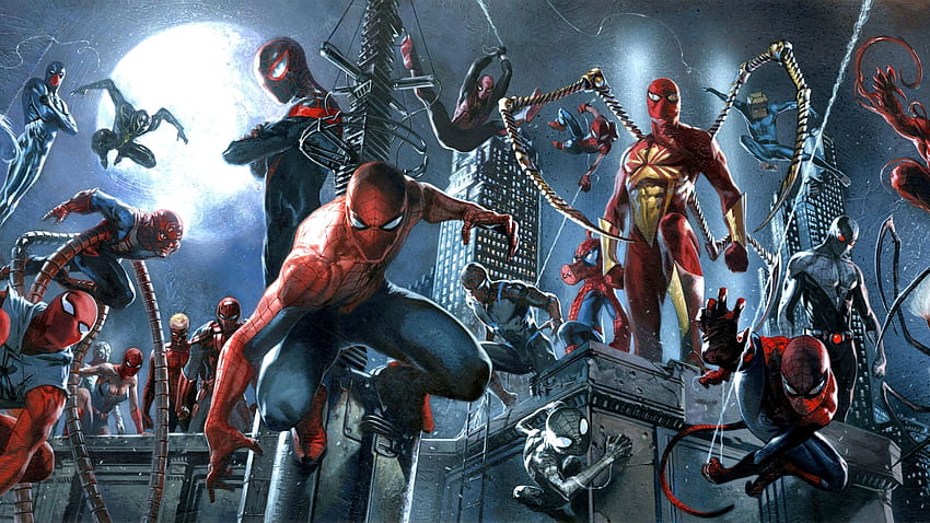 Spider Man Part Of The Marvel, all spider man HD wallpaper