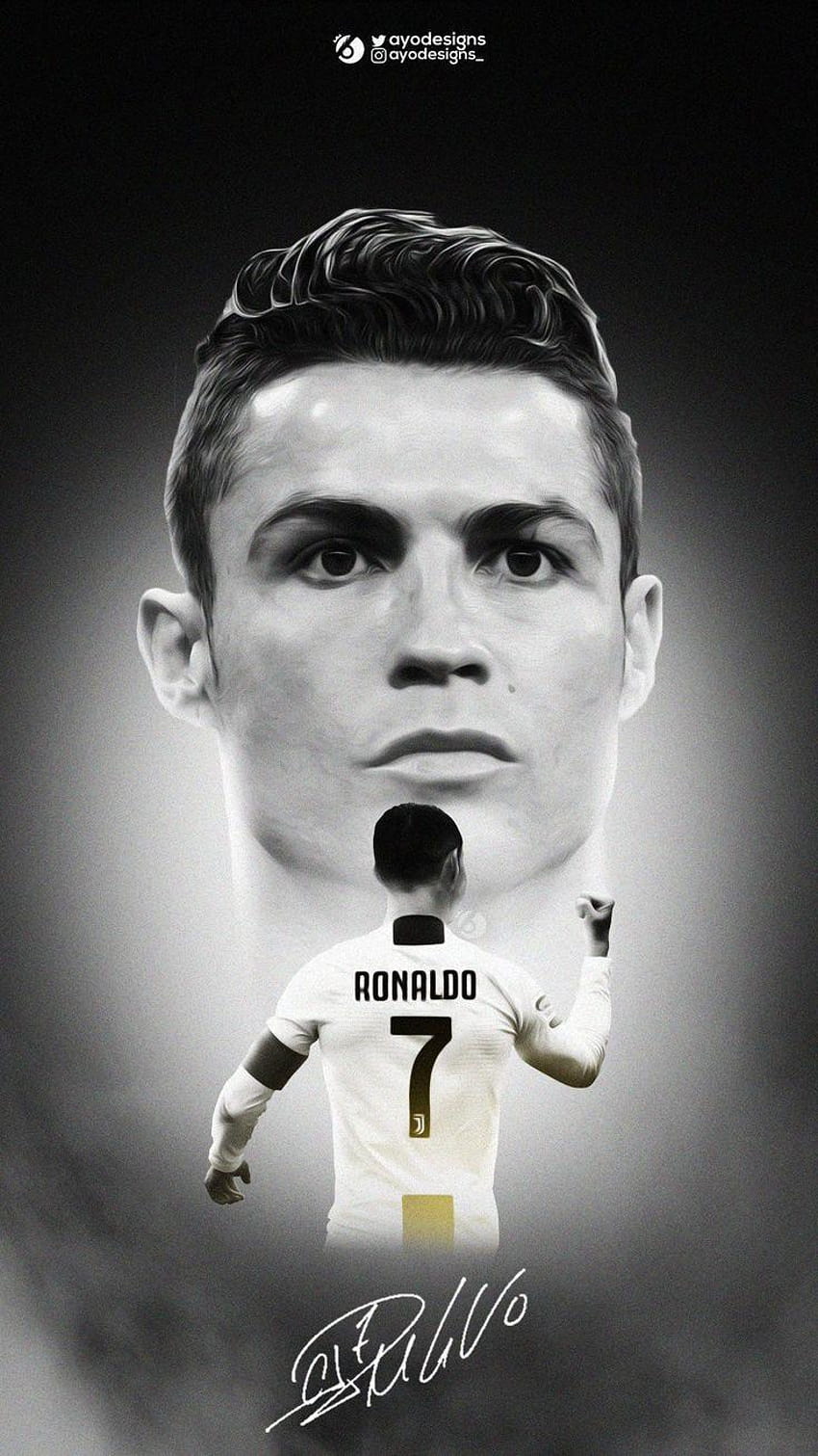 Cristiano Ronaldo Juventus for Android, ronaldo juventus mobile HD phone wallpaper