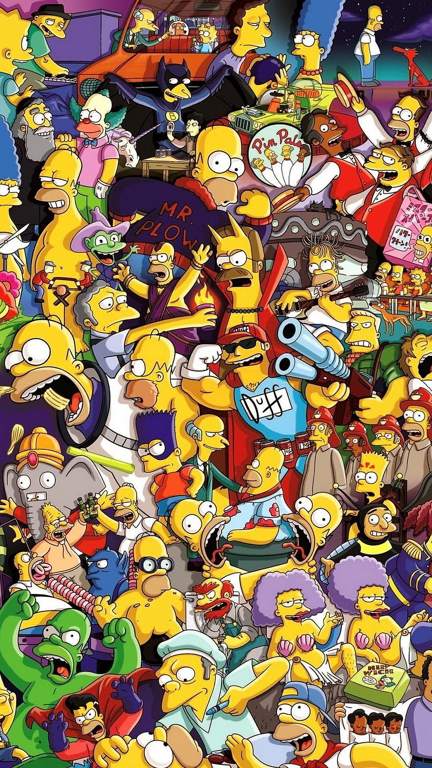 Simpsons pour Iphone 11, lâche mon téléphone bart simpson Fond d'écran de téléphone HD