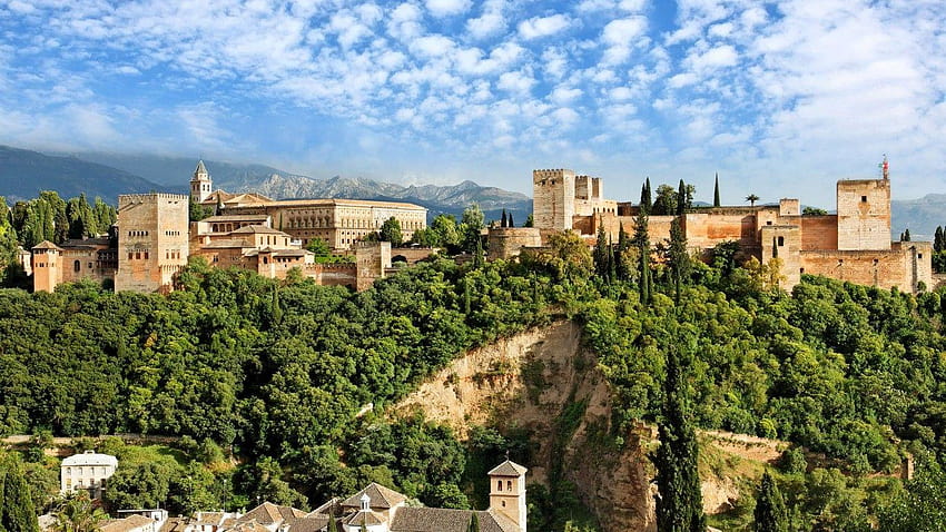 Alhambra, granada HD wallpaper