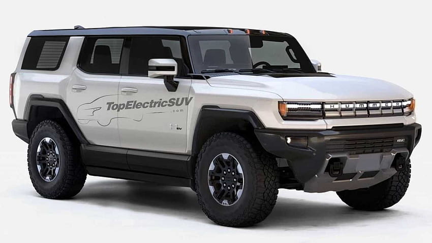 GMC Hummer EV SUV Rendering Shows The Lineup's Rugged Future HD wallpaper