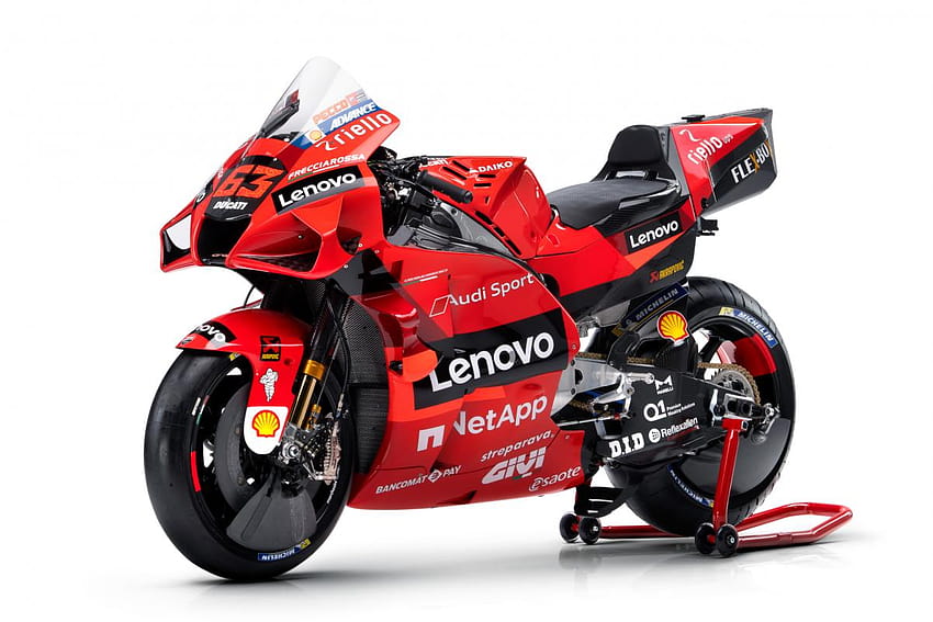 galeria: Zespół Ducati Lenovo prezentuje nowe malowanie 2021, motogp 2021 Tapeta HD