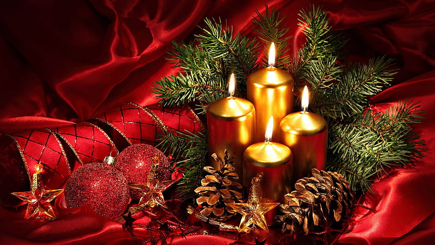 fêtes de Noël dekorasi :: Fond Ecran, noel natal Wallpaper HD