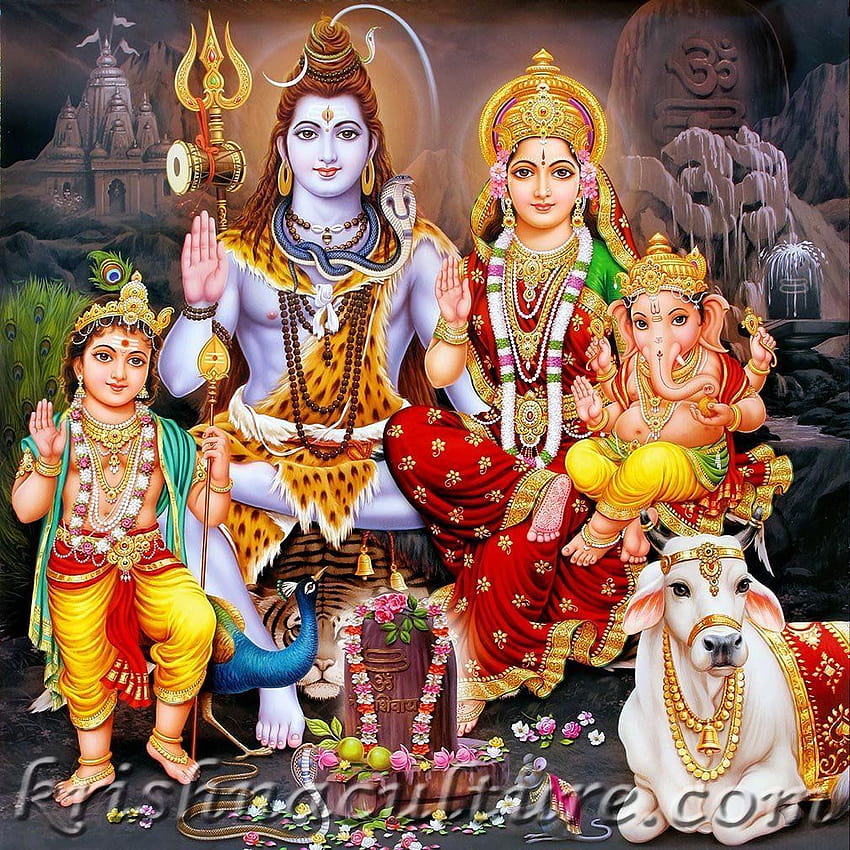 Lord Shiva Family HD phone wallpaper | Pxfuel
