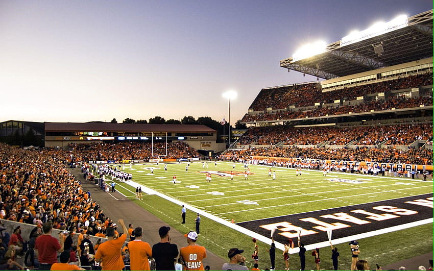 Pacific 12 Conference College Football Stadiums, oregon state university HD wallpaper