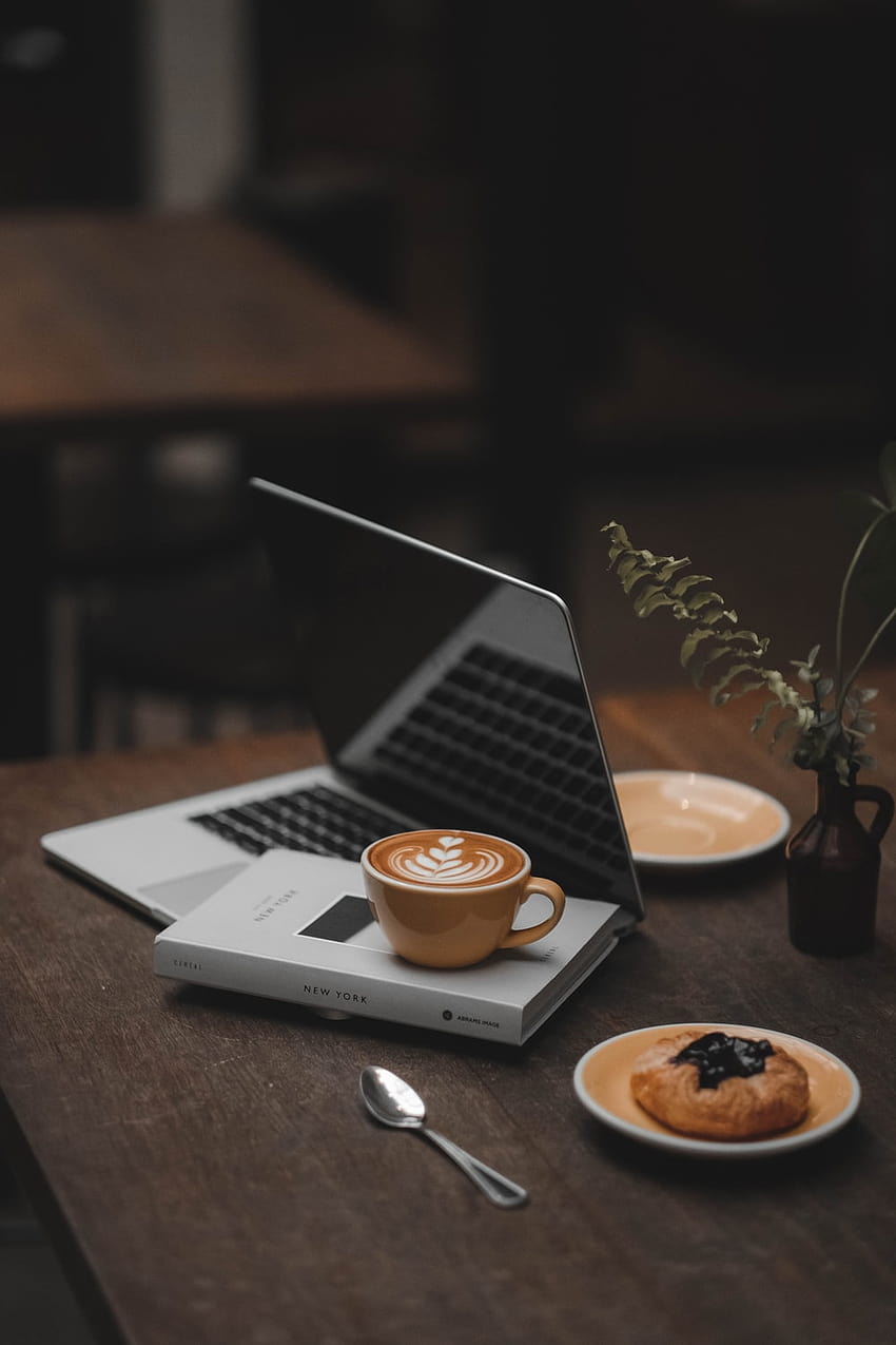 55 Coffee Laptop, coffee table HD phone wallpaper