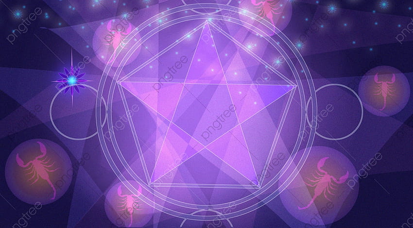 de cielo estrellado de la constelación de Escorpio púrpura, Escorpio, Libra, s de constelación para fondo de pantalla