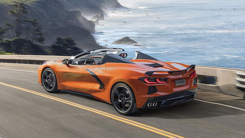 2020 Chevy Corvette Stingray Convertible gets hardtop looks, 2020 chevrolet corvette stingray z51 supercar HD wallpaper