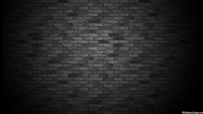 Bricks, black background HD wallpaper