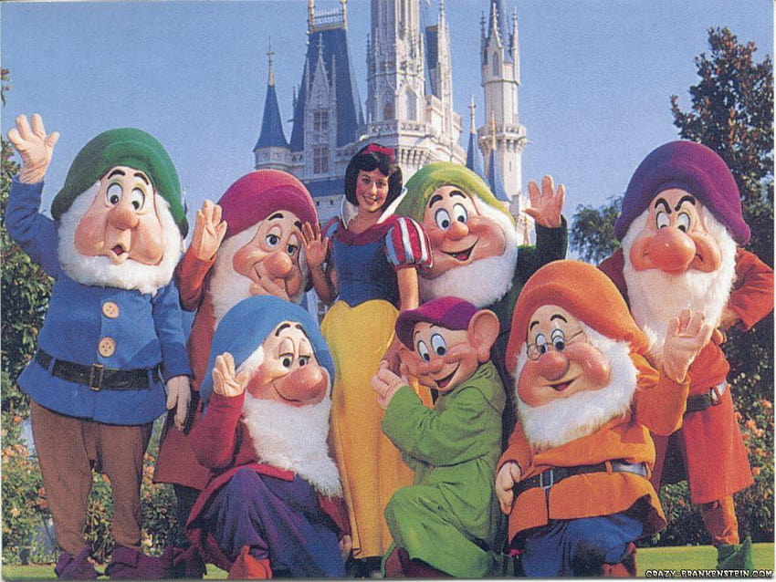 ウォルト・ディズニー・カートゥーン、白雪姫と七人の小人ディズニー 高画質の壁紙