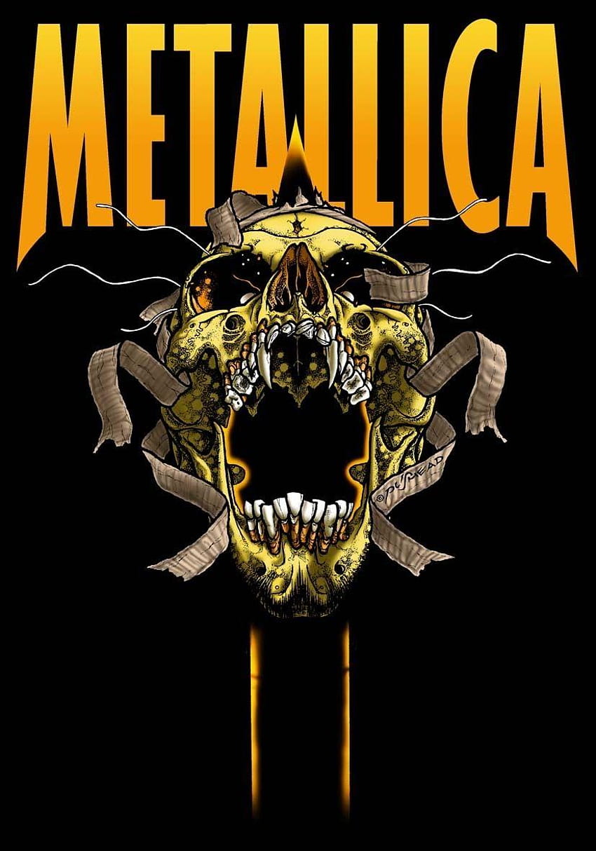 Metallica Group วงดนตรีสุดเท่ วอลล์เปเปอร์โทรศัพท์ HD