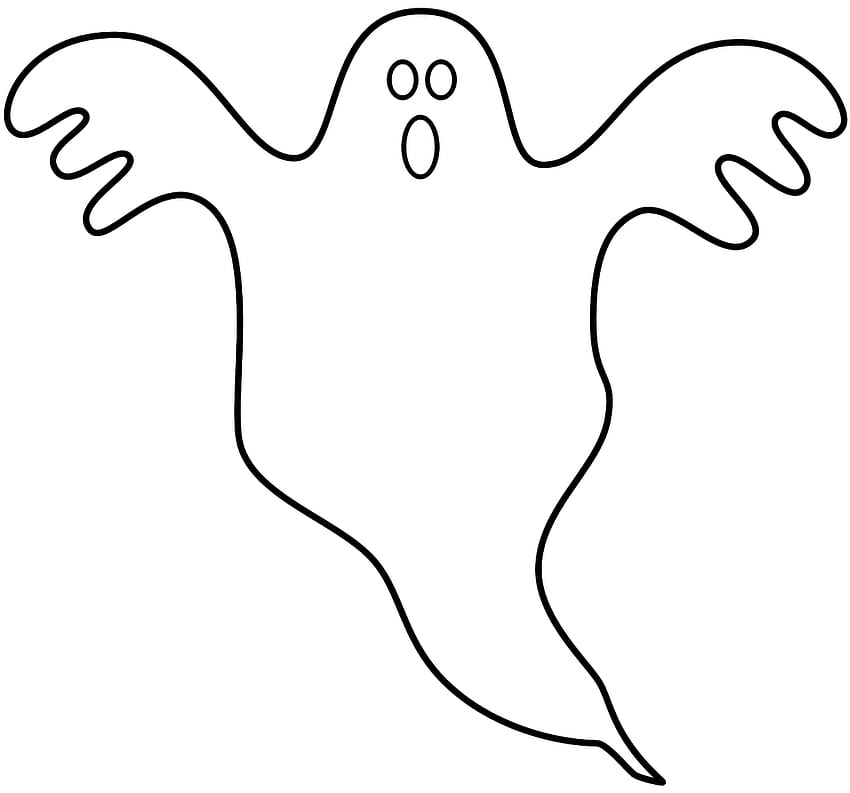Ghost Printable Coloring Page in 2020, halloween coloring pages HD wallpaper