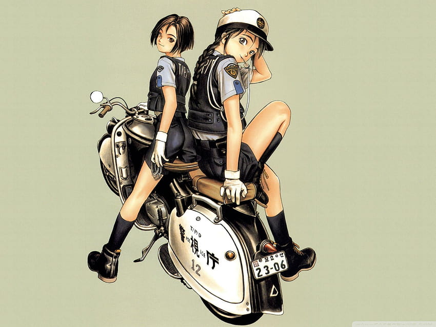 Anime Police Officer : Fullscreen : Mobile, police anime HD wallpaper