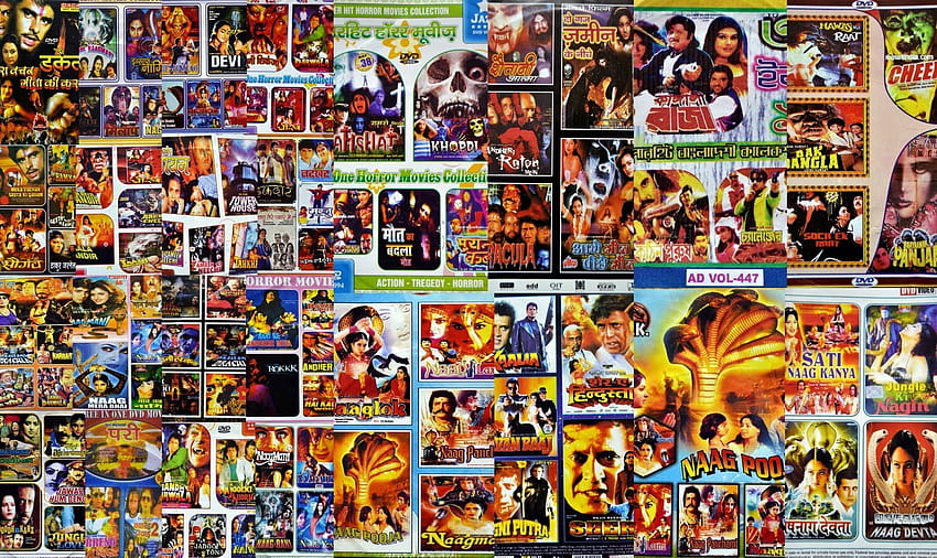 Bollywood Collage Di Dialoghi Sfondo HD