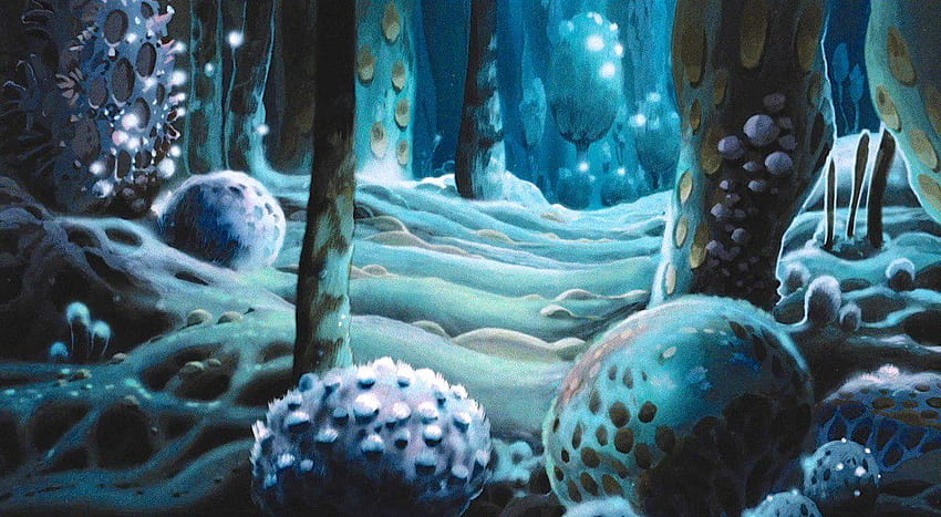 Nausicaa Lembah Angin Hutan Beracun Wallpaper HD