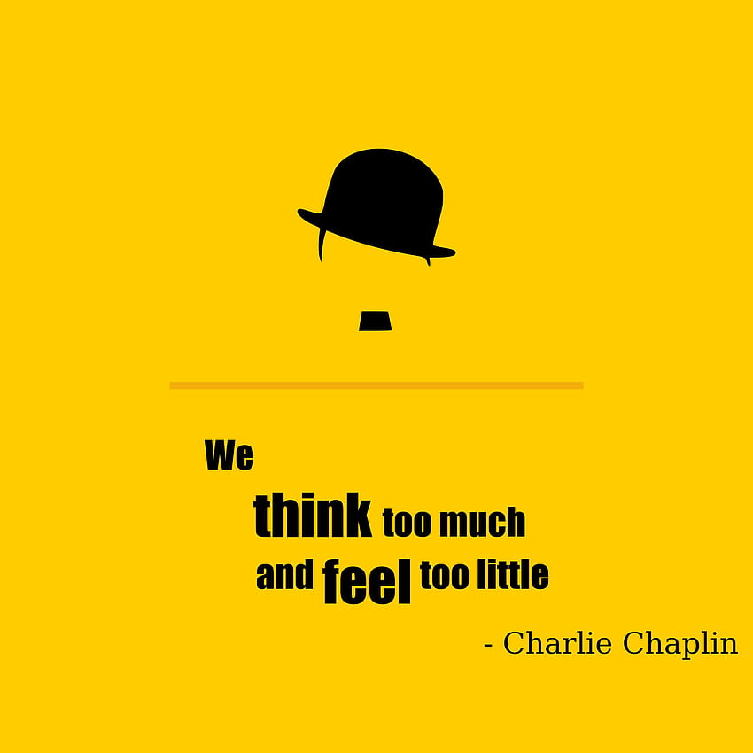 Charlie Chaplin cita Iconos PNG, citas de charlie chaplin fondo de pantalla del teléfono
